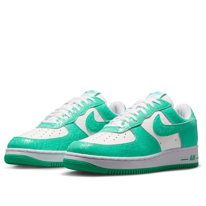 Nike Air Force 1 01 Cracked Leather Pack - Black White - мужская сетка размеров Nike Air Force 1 01 Cracked Leather Pack - Black White - мужская сетка размеров