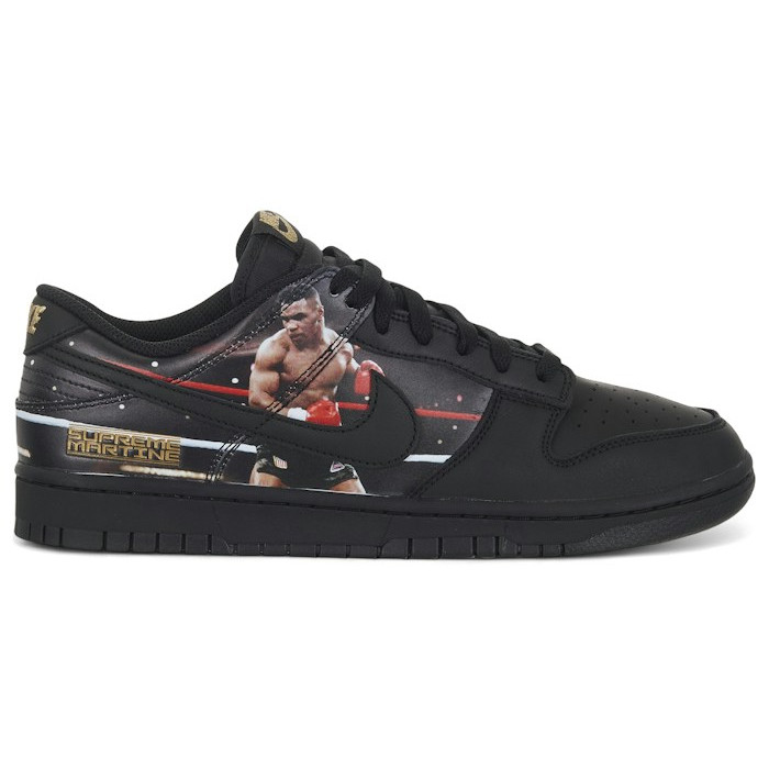 Martine Rose x Supreme x Nike Dunk Low Mike Tyson - мужская сетка размеров Martine Rose x Supreme x Nike Dunk Low Mike Tyson - мужская сетка размеров