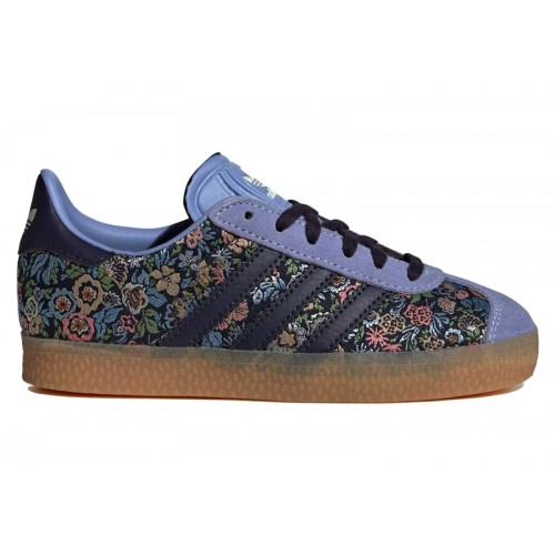 Кроссы adidas Gazelle Liberty London Floral Embroidery (PS) - детская сетка размеров