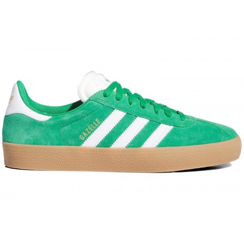 Кроссы adidas Gazelle ADV Green - мужская сетка размеров