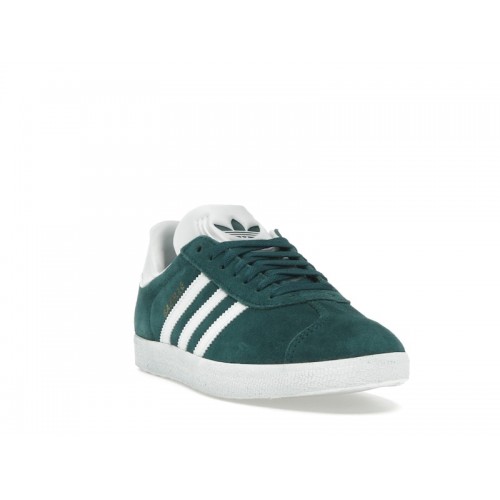 adidas Gazelle Mystery Green Cloud White Gold Metallic - мужская сетка размеров