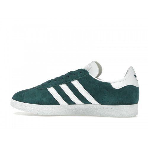 adidas Gazelle Mystery Green Cloud White Gold Metallic - мужская сетка размеров