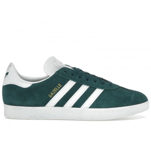 adidas Gazelle Mystery Green Cloud White Gold Metallic - мужская сетка размеров