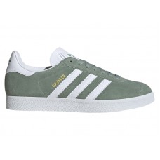 adidas Gazelle Silver Green Cloud White Gold Metallic