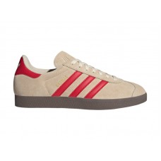 adidas Gazelle Sand Strata Better Scarlet Cloud White