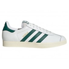 adidas Gazelle Core White Collegiate Green Cream White