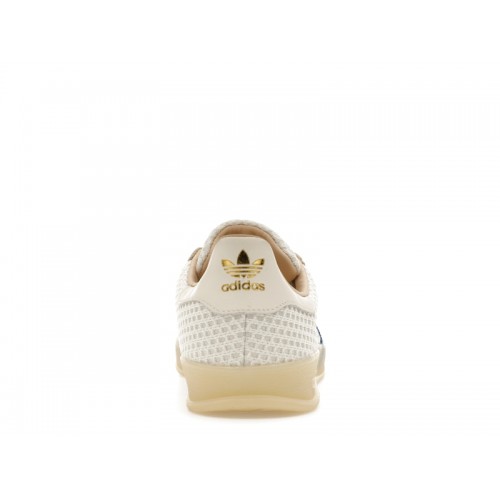 Кроссы adidas Gazelle Indoor Off White Focus Blue - мужская сетка размеров