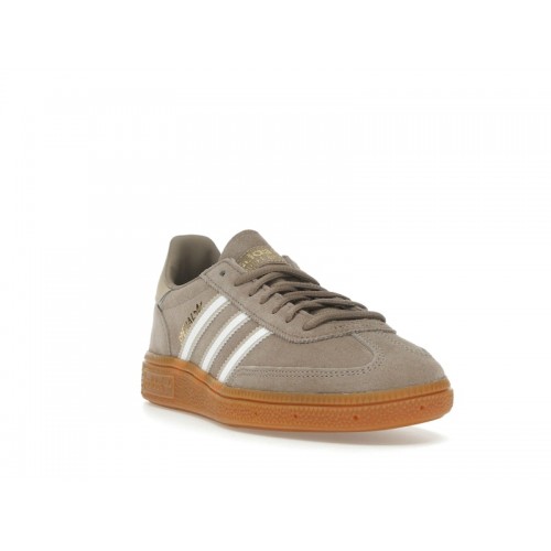adidas Handball Spezial Chalky Brown White Magic Beige - мужская сетка размеров