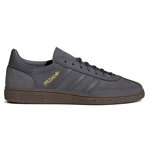Кроссы adidas Handball Spezial Grey Carbon - мужская сетка размеров