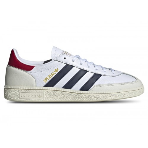 Кроссы adidas Handball Spezial Cloud White Arctic Night - мужская сетка размеров