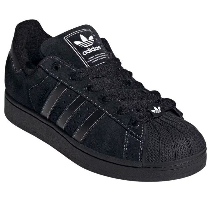 adidas Superstar 2 Core Black Contrast Stitch - мужская сетка размеров adidas Superstar 2 Core Black Contrast Stitch - мужская сетка размеров