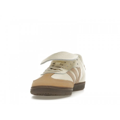 Кроссы adidas Samba LT Cream White Warm Sandstone (W) - женская сетка размеров