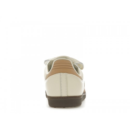 Кроссы adidas Samba LT Cream White Warm Sandstone (W) - женская сетка размеров