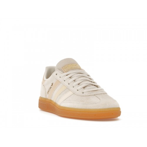 Кроссы adidas Handball Spezial Wonder White Sand Strata - мужская сетка размеров