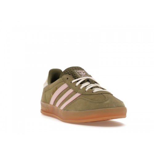 Кроссы adidas Gazelle Indoor Focus Olive (W) - женская сетка размеров