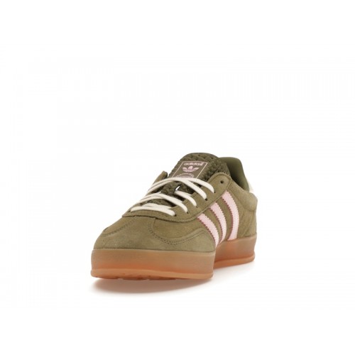 Кроссы adidas Gazelle Indoor Focus Olive (W) - женская сетка размеров