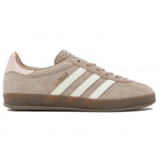 Женские кроссовки adidas Gazelle Indoor Brown Pink (W)