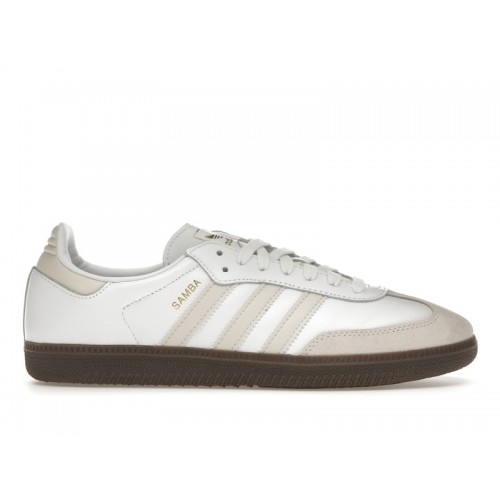 Кроссы adidas Samba White Alumina (W) - женская сетка размеров