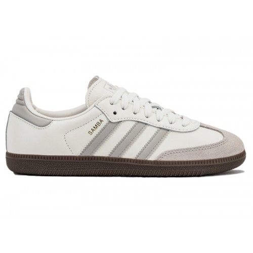 Кроссы adidas Samba OG White Granite (W) - женская сетка размеров