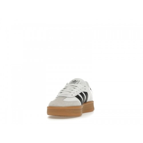 Кроссы adidas Samba XLG White Black Gum (GS) - подростковая сетка размеров