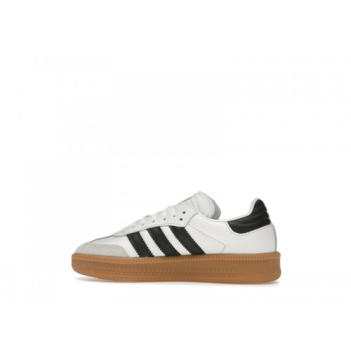 Кроссы adidas Samba XLG White Black Gum (GS) - подростковая сетка размеров