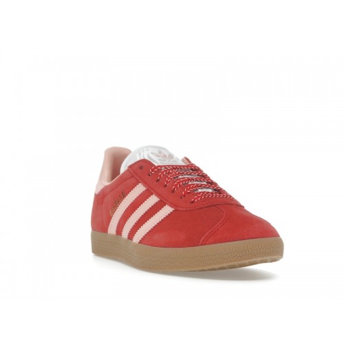 adidas Gazelle Scarlet Glow Pink (W) - женская сетка размеров
