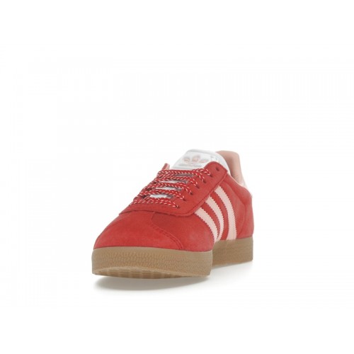 adidas Gazelle Scarlet Glow Pink (W) - женская сетка размеров