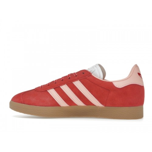 adidas Gazelle Scarlet Glow Pink (W) - женская сетка размеров