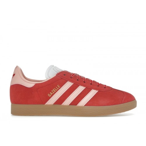 adidas Gazelle Scarlet Glow Pink (W) - женская сетка размеров