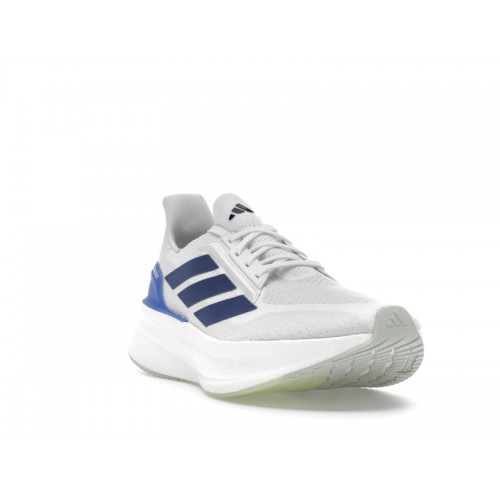 adidas Ultra Boost 5X Cloud White Dark Blue Putty Grey - мужская сетка размеров