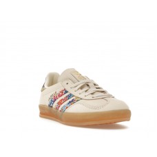 Женские кроссовки adidas Gazelle Indoor Liberty London Floral Embroidery Stripes (W)
