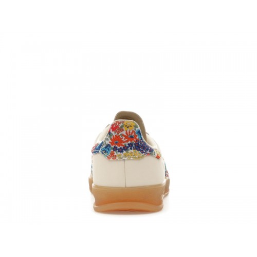 Кроссы adidas Gazelle Indoor Liberty London Floral Embroidery Stripes (W) - женская сетка размеров