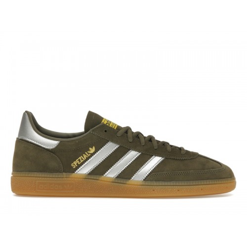 Кроссы adidas Handball Spezial Olive Strata - мужская сетка размеров