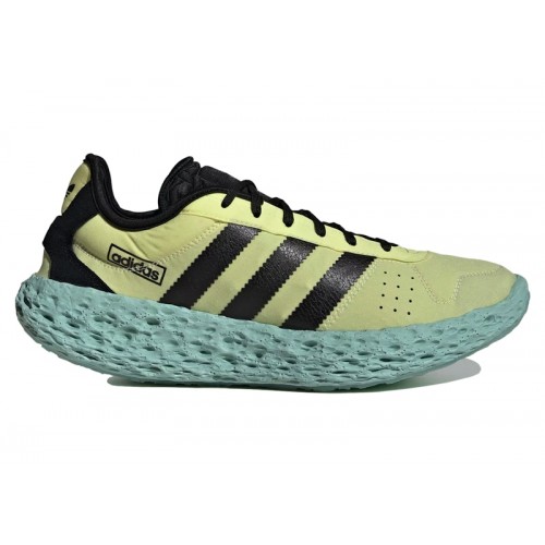 Кроссы adidas Zponge Ice Yellow - мужская сетка размеров