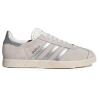 adidas Gazelle Cloud White Silver Metallic