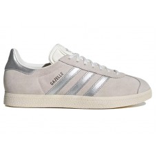 adidas Gazelle Cloud White Silver Metallic