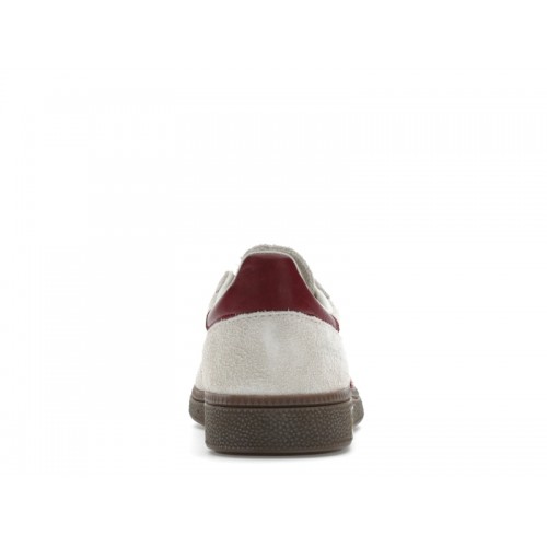 Кроссы adidas Handball Spezial Off White Collegiate Burgundy (W) - женская сетка размеров