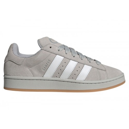adidas Campus 00s Camp Grey Two Cloud White Gum - мужская сетка размеров