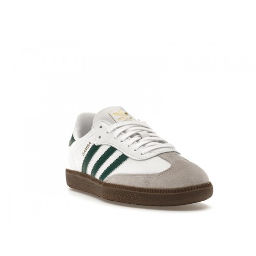 adidas Samba OG Cloud White Collegiate Green - мужская сетка размеров