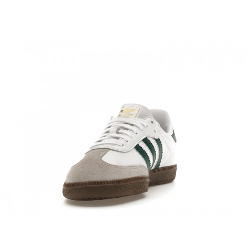 adidas Samba OG Cloud White Collegiate Green - мужская сетка размеров