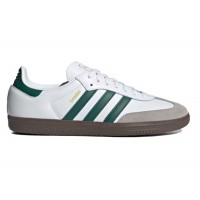 Кроссовки adidas Samba OG Cloud White Collegiate Green