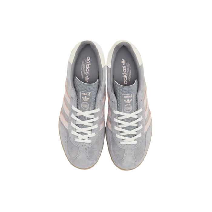 adidas Gazelle Indoor Grey Sandy Pink (W) - женская сетка размеров adidas Gazelle Indoor Grey Sandy Pink (W) - женская сетка размеров