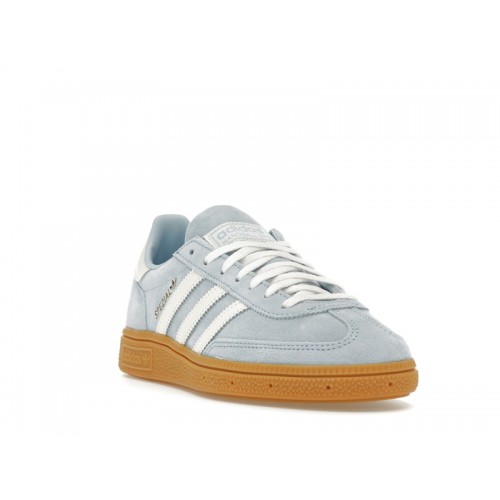 Кроссы adidas Handball Spezial Clear Sky (W) - женская сетка размеров