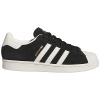 adidas Superstar Core Black Off White Gold Metallic