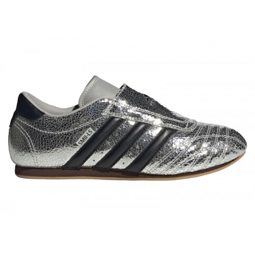Кроссы adidas Taekwondo Silver Metallic Black (W) - женская сетка размеров