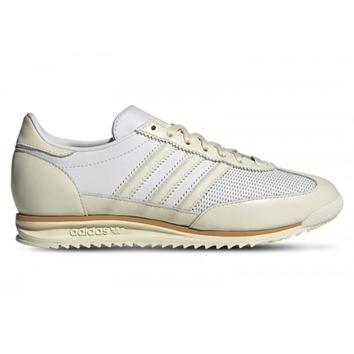 Кроссы adidas SL 72 OG Cloud White Off White Gum (W) - женская сетка размеров