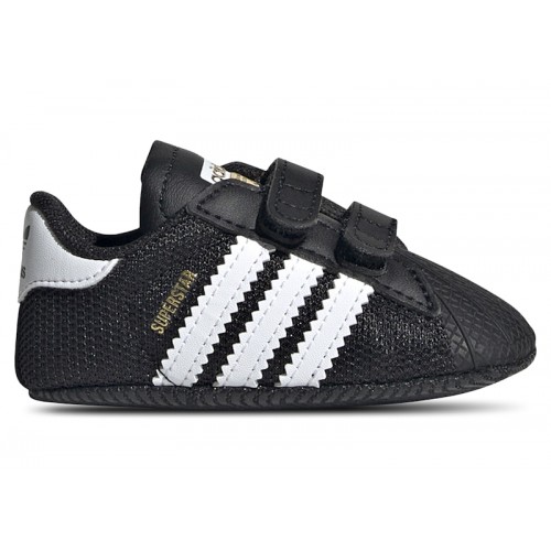 adidas Superstar Core Black Cloud White Gold Metallic (I) - мужская сетка размеров