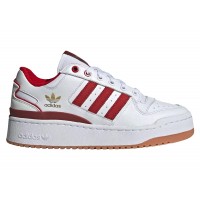 Женские кроссовки adidas Forum Bold White Better Scarlet Preloved Ruby (W)