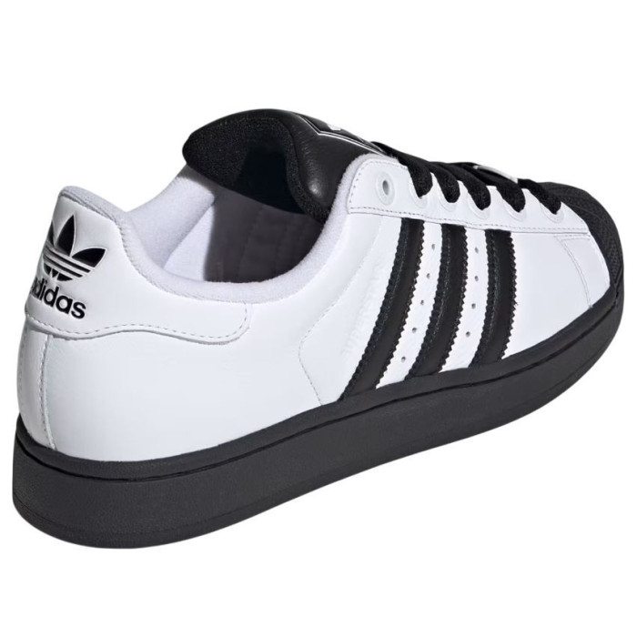 adidas Superstar 2 White Black Sole - мужская сетка размеров adidas Superstar 2 White Black Sole - мужская сетка размеров