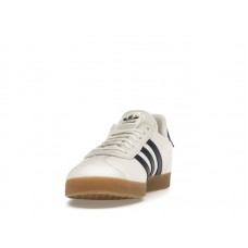 adidas Gazelle Cloud White Dark Blue